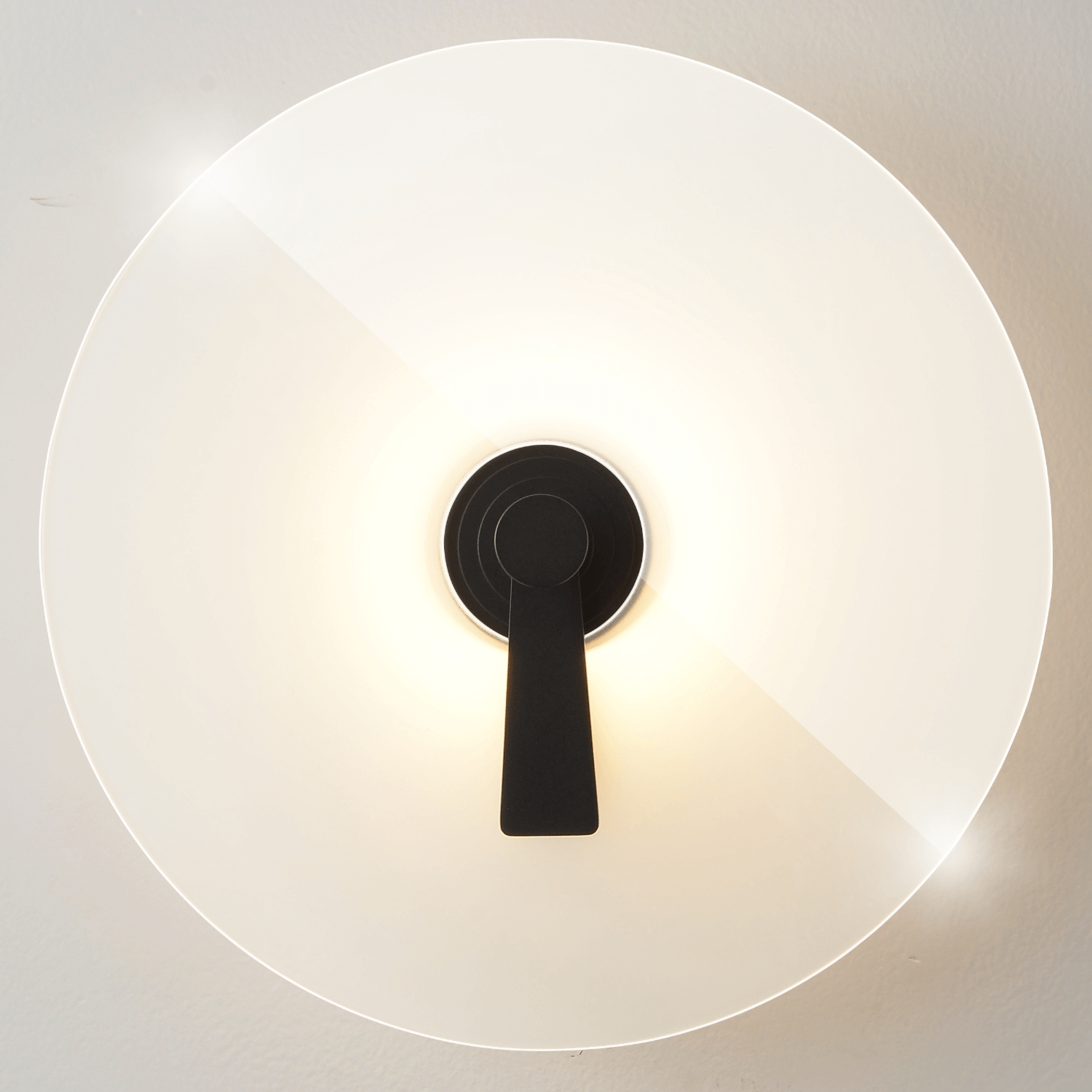 Бра crystal lux chiaroscuro ap6w led black